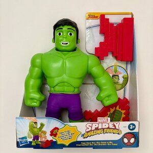 Spidey and His Amazing Friends Marvel Power Smash Hulk w Brick Wall New Unopened